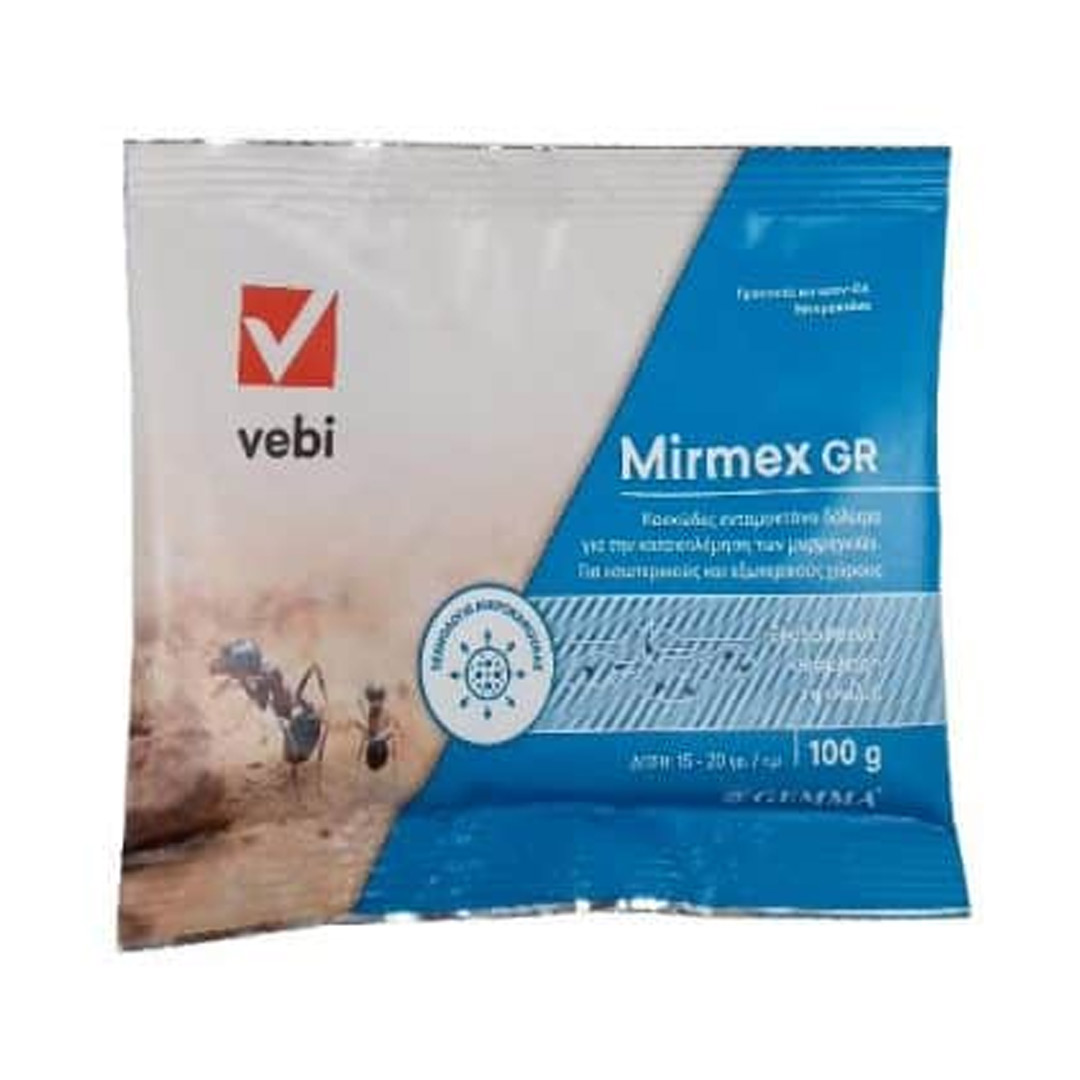 MIRMEX GR 100gr GEMMA |  Κοκκώδες Εντομοκτόνο Δόλωμα MIRMEX GR 100gr GEMMA |  Κοκκώδες Εντομοκτόνο Δόλωμα