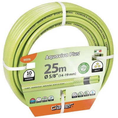 Λάστιχο Κήπου Aquaviva Plus 5/8¨ – 25m | CLABER