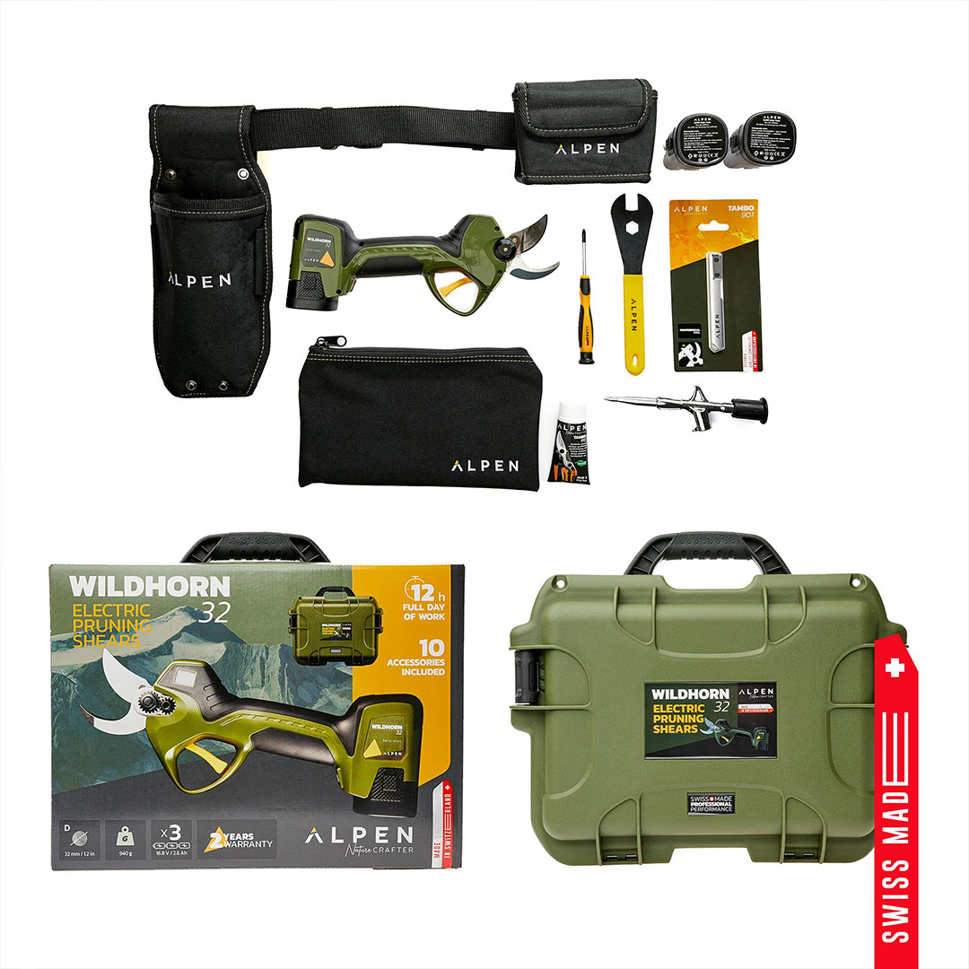 ALPEN WILDHORN 32 | Ψαλίδι Κλαδέματος Μπαταρίας ALPEN WILDHORN 32 | Ψαλίδι Κλαδέματος Μπαταρίας